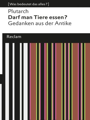 cover image of Darf man Tiere essen?